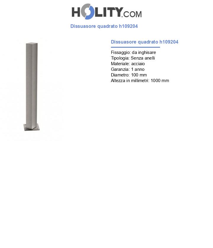 Dissuasore quadrato h109204