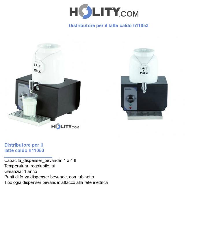 Distributore per il latte caldo h11053