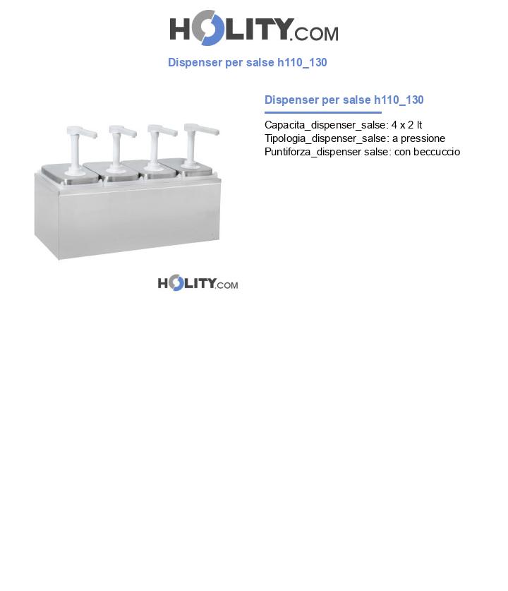 Dispenser per salse h110_130
