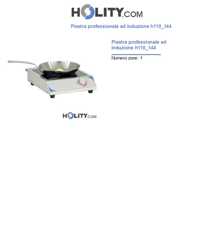 Piastra professionale ad induzione h110_144