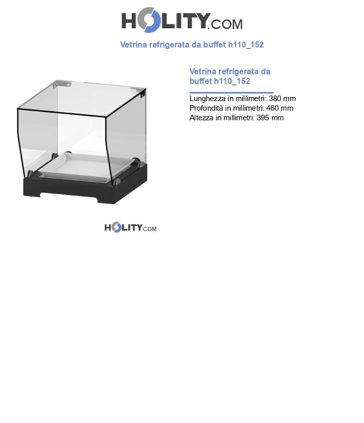 Vetrina refrigerata da buffet h110_152