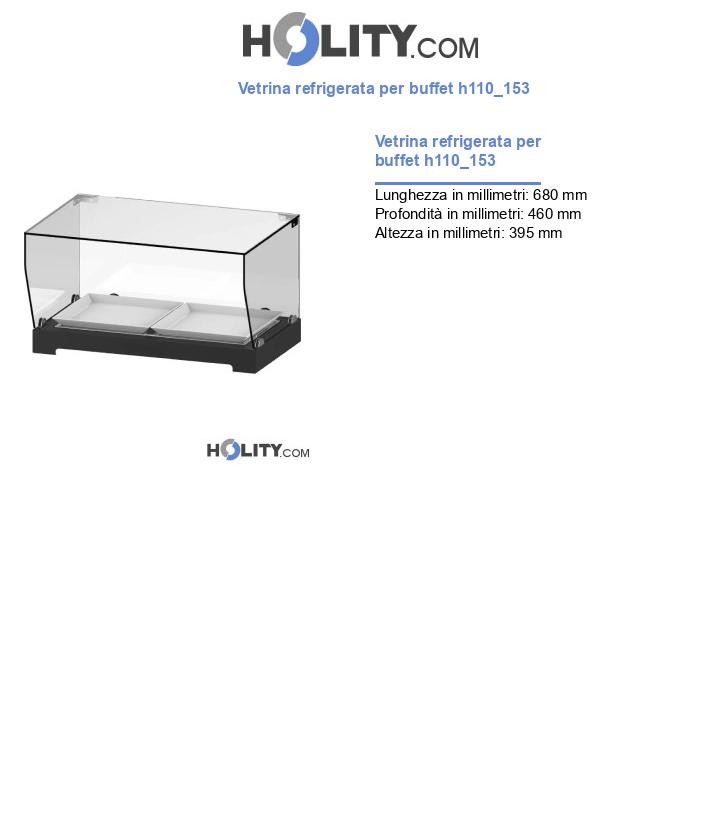 Vetrina refrigerata per buffet h110_153