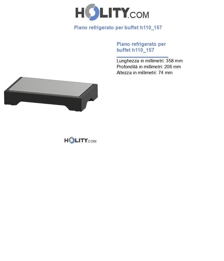 Piano refrigerato per buffet h110_157