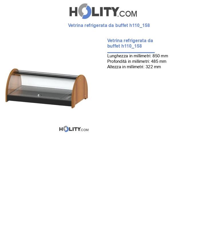 Vetrina refrigerata da buffet h110_158