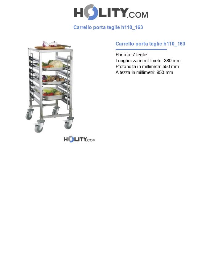 Carrello porta teglie h110_163