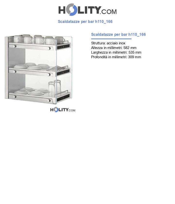 Scaldatazze per bar h110_166