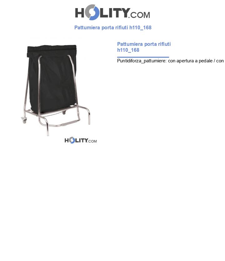 Pattumiera porta rifiuti h110_168