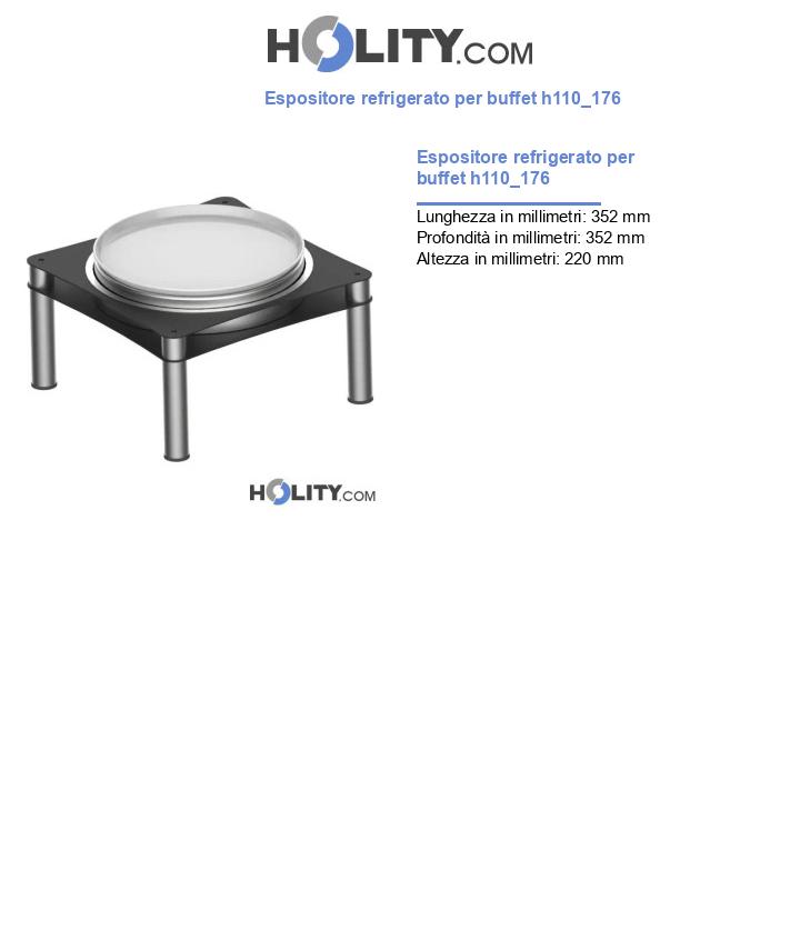 Espositore refrigerato per buffet h110_176