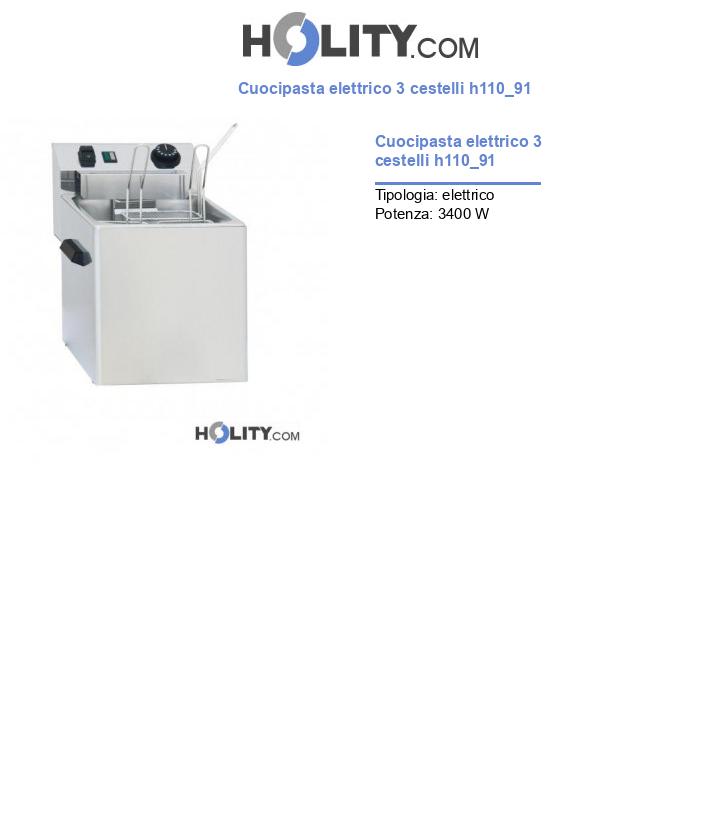 Cuocipasta elettrico 3 cestelli h110_91