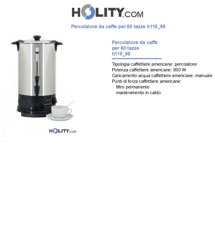 Percolatore da caffe per 60 tazze h110_98