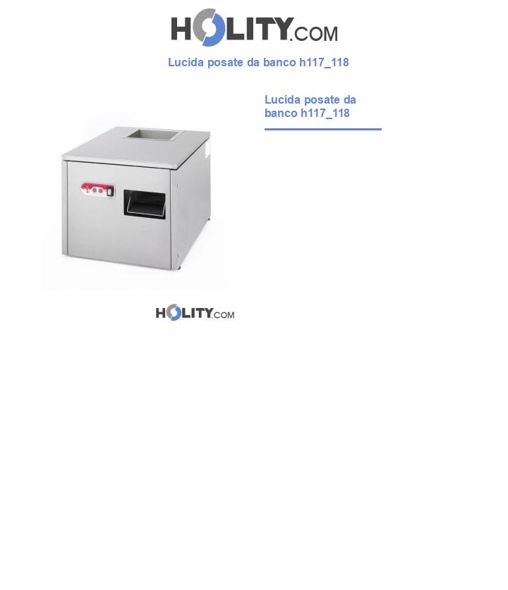 Lucida posate da banco h117_118