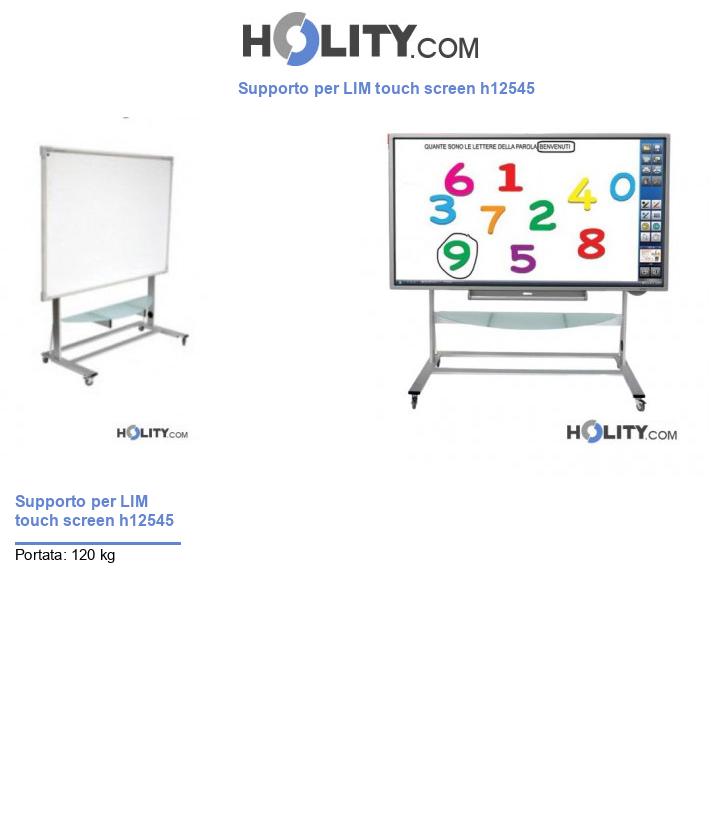 Supporto per LIM touch screen h12545