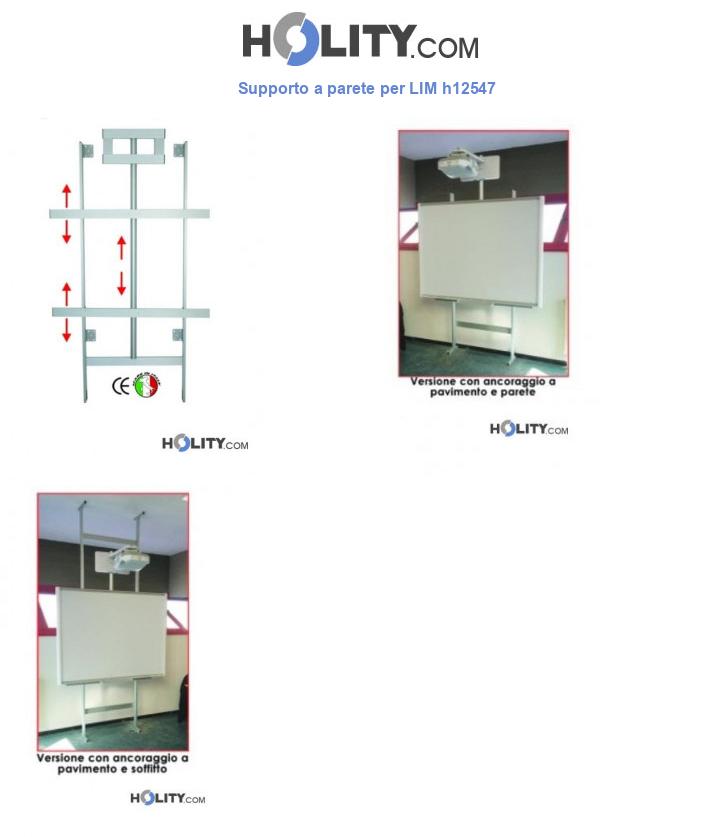 Supporto a parete per LIM h12547