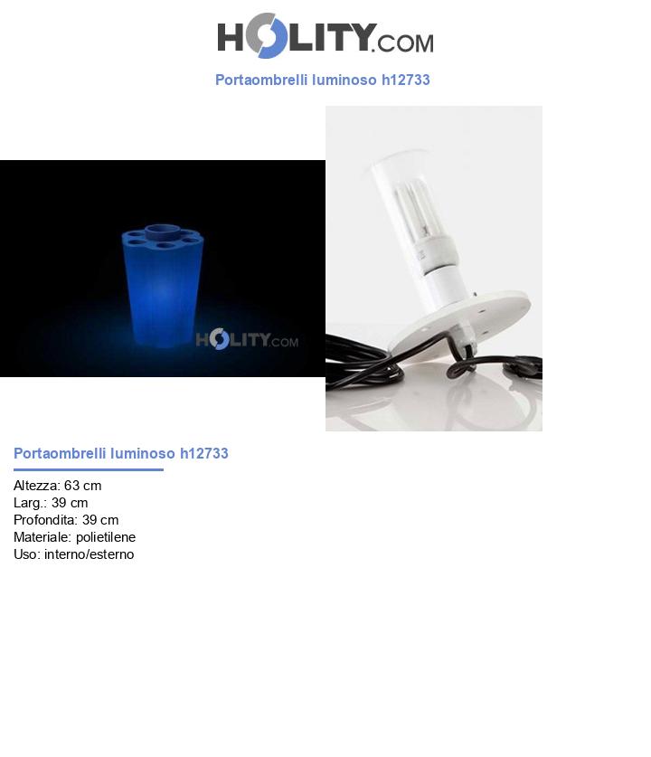 Portaombrelli luminoso h12733