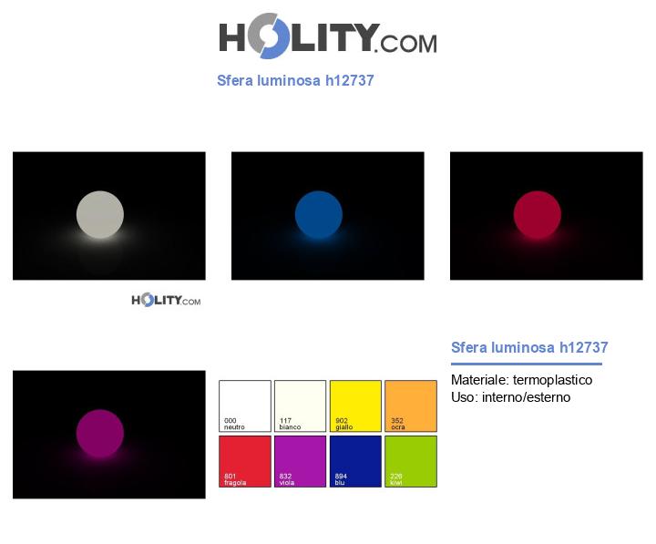 Sfera luminosa h12737