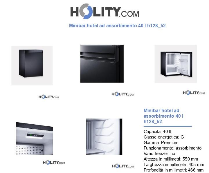 Minibar hotel ad assorbimento 40 l h128_52