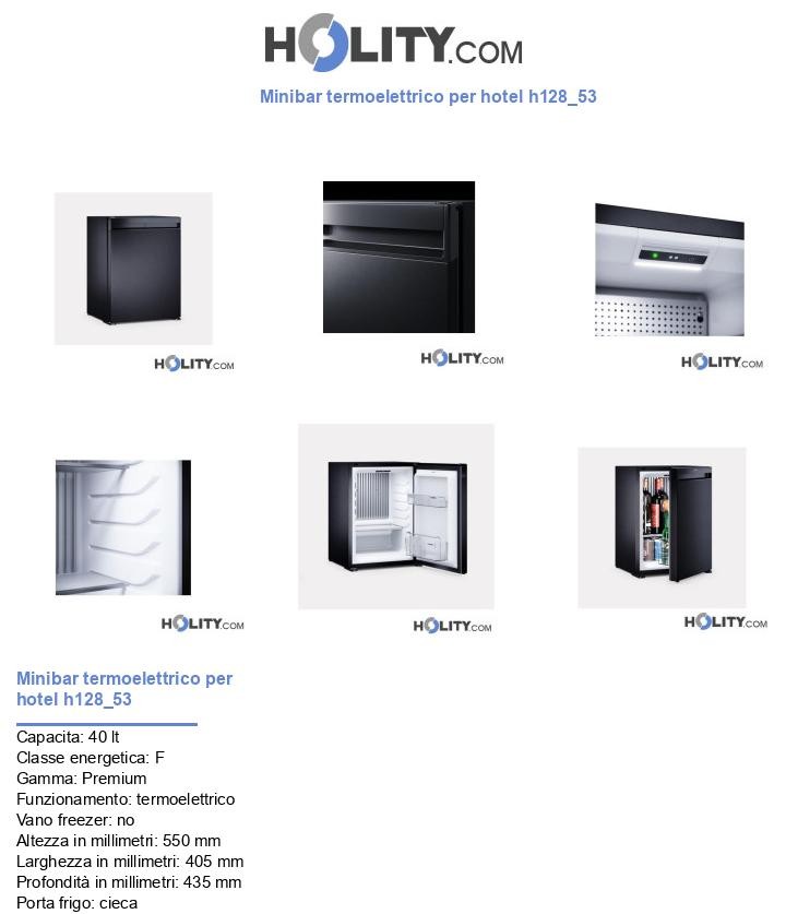 Minibar termoelettrico per hotel h128_53