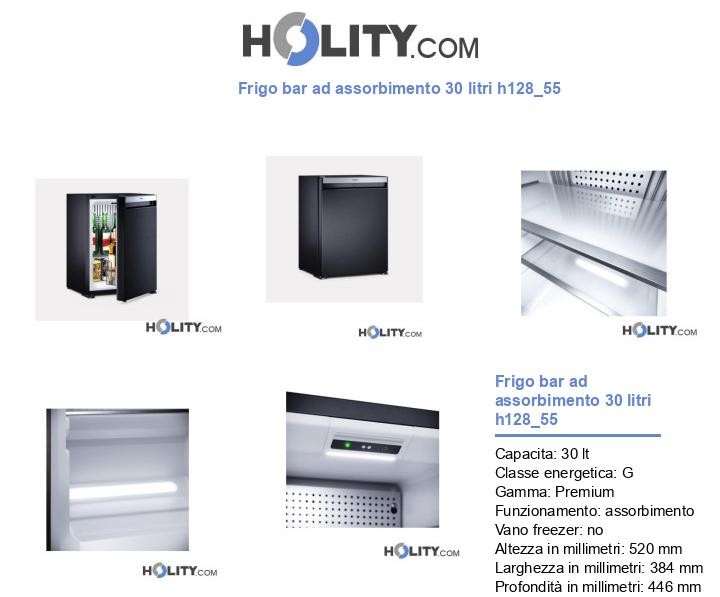 Frigo bar ad assorbimento 30 litri h128_55