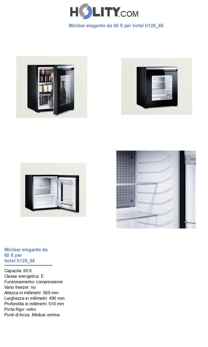 Minibar elegante da 60 lt per hotel h128_66