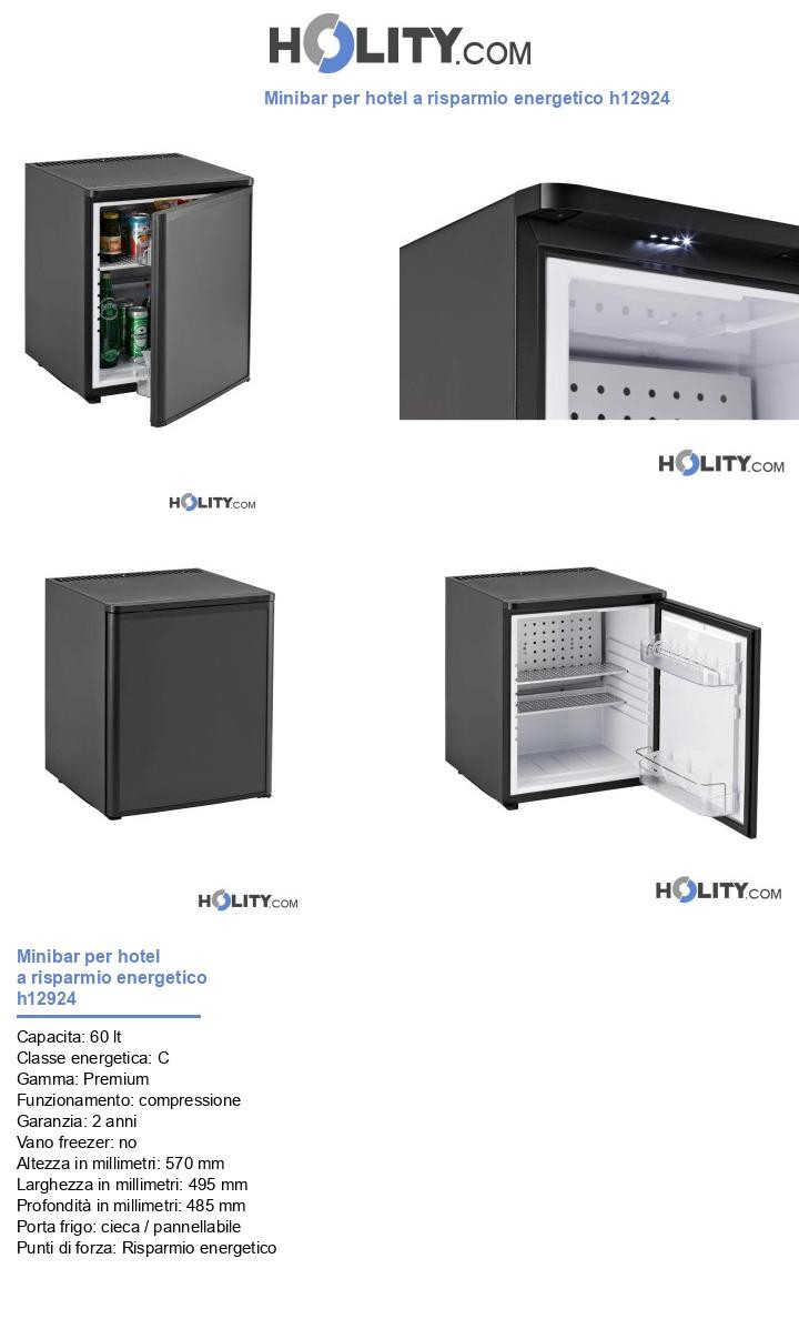 Minibar per hotel a risparmio energetico h12924