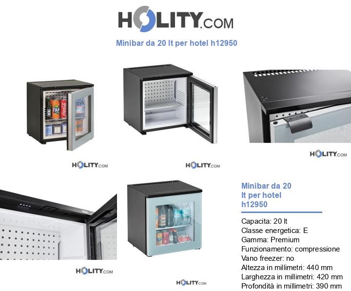 Minibar da 20 lt per hotel h12950