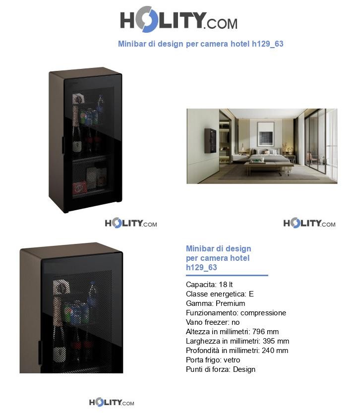 Minibar di design per camera hotel h129_63