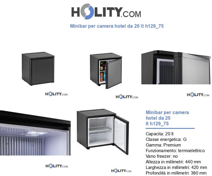 Minibar per camera hotel da 20 lt h129_75