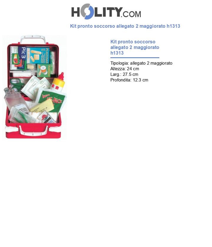 Kit pronto soccorso allegato 2 maggiorato h1313