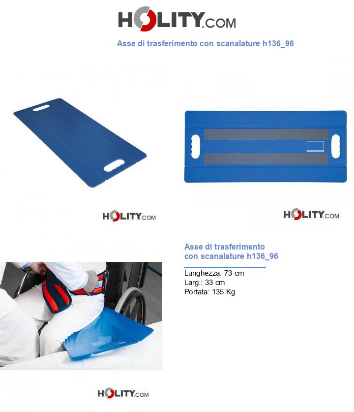 Asse di trasferimento con scanalature h136_96