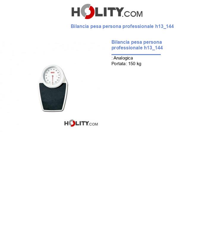 Bilancia pesa persona professionale h13_144