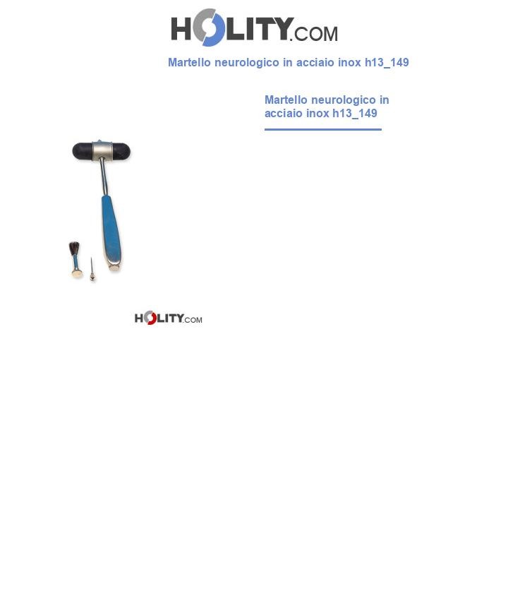 Martello neurologico in acciaio inox h13_149