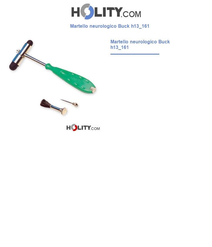 Martello neurologico Buck h13_161