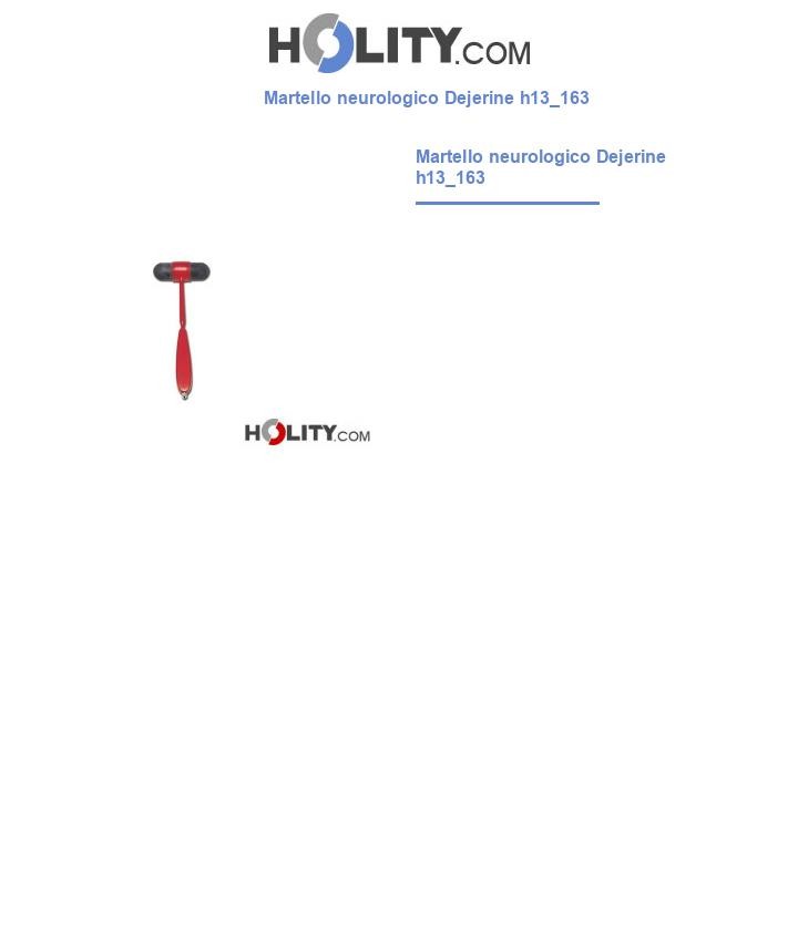 Martello neurologico Dejerine h13_163