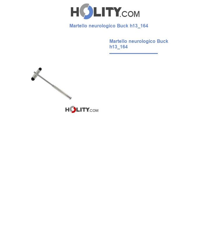 Martello neurologico Buck h13_164