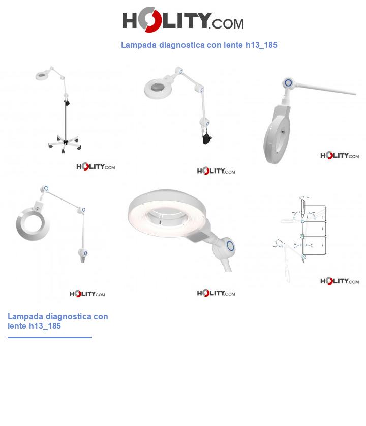 Lampada diagnostica con lente h13_185