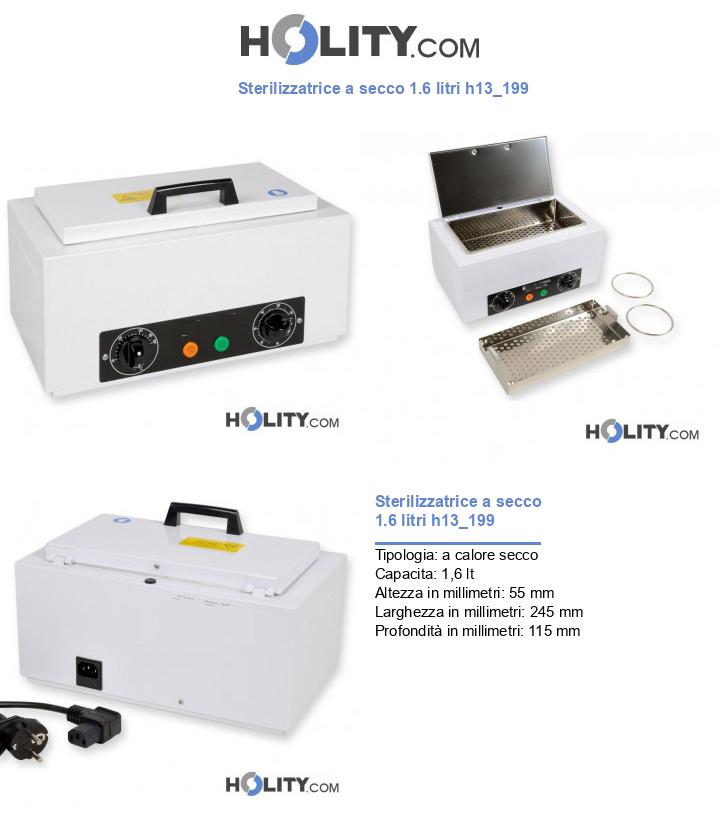 Sterilizzatrice a secco 1.6 litri h13_199