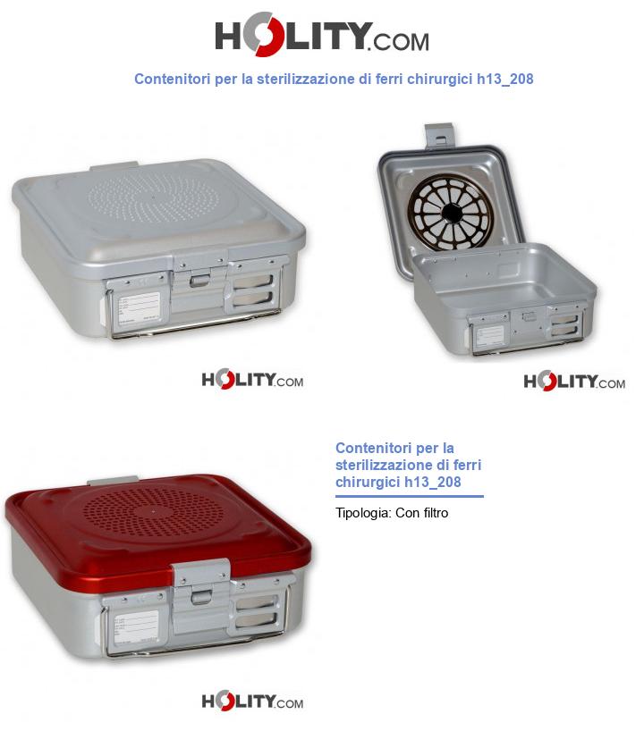 Contenitori per la sterilizzazione di ferri chirurgici h13_208
