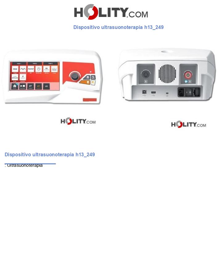 Dispositivo ultrasuonoterapia h13_249