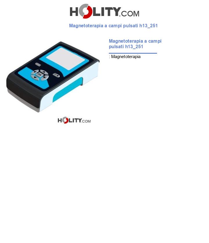Magnetoterapia a campi pulsati h13_251