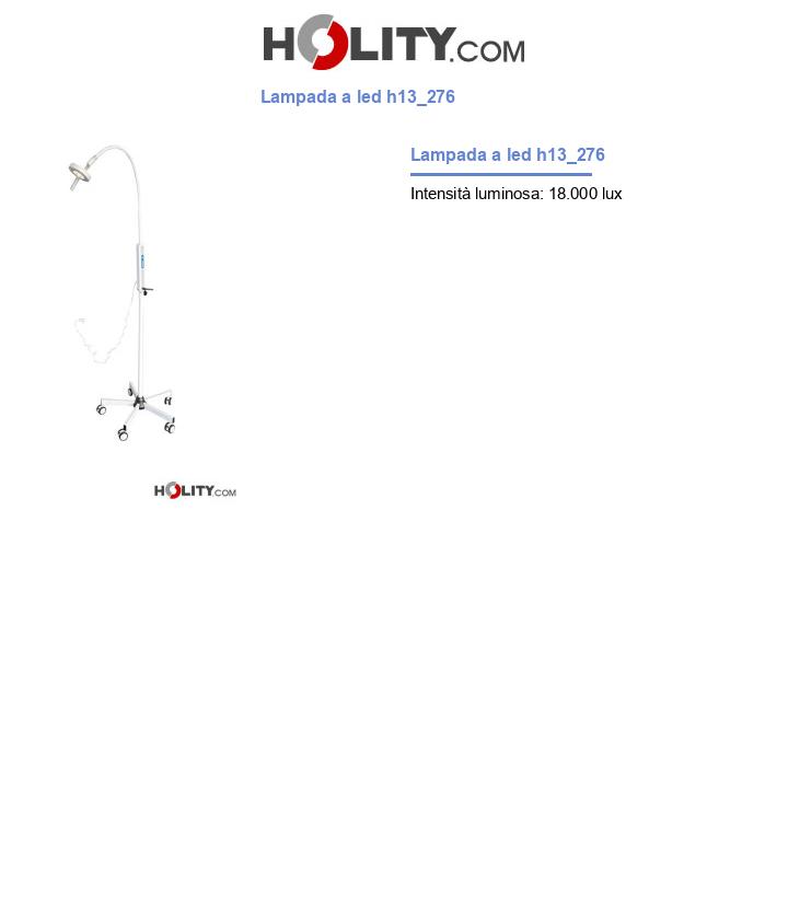 Lampada a led h13_276