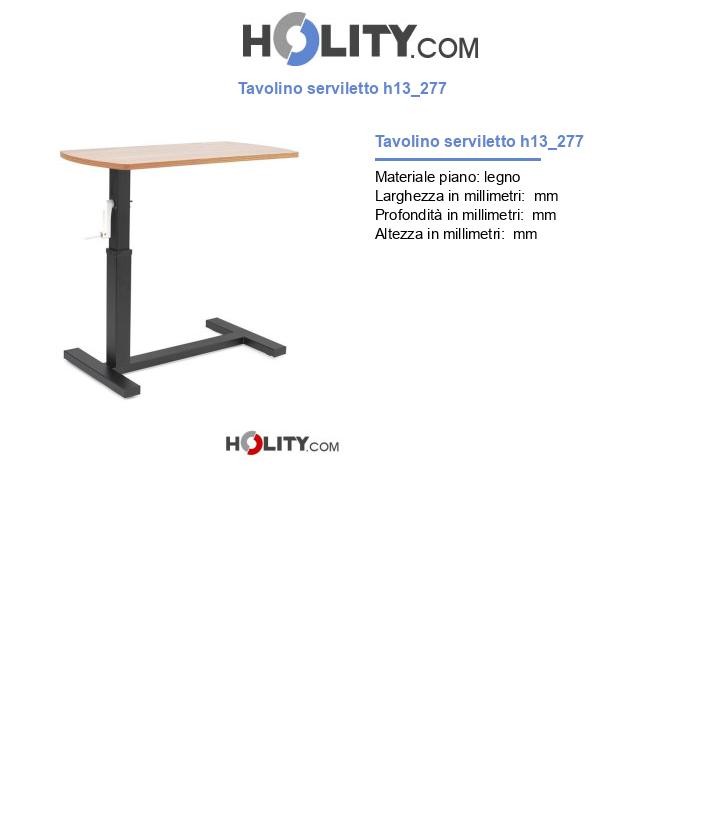 Tavolino serviletto h13_277