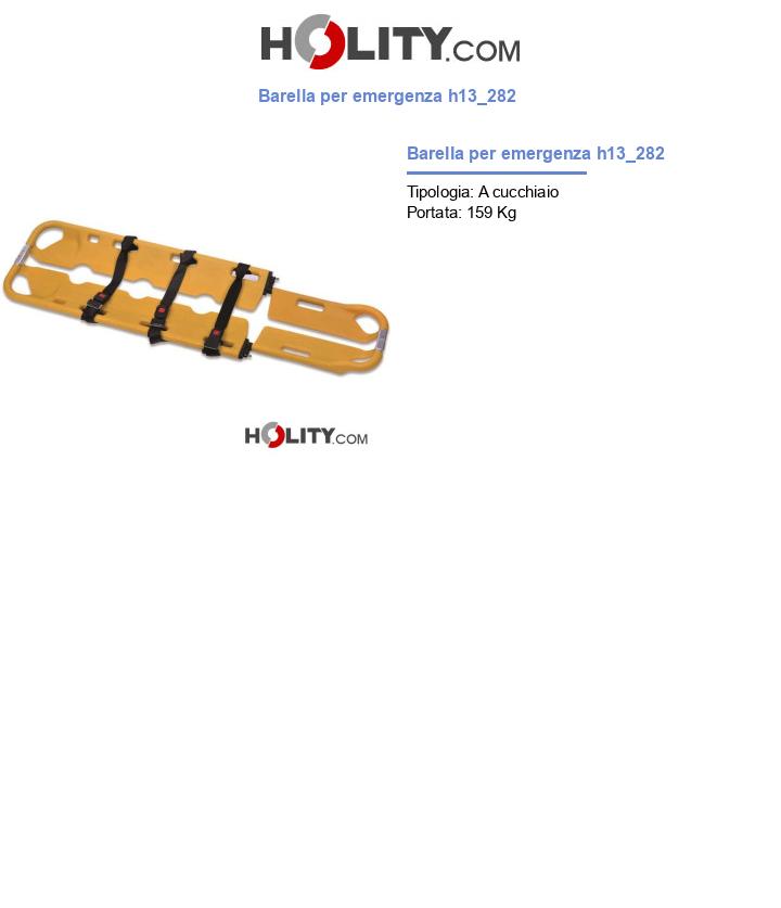 Barella per emergenza h13_282