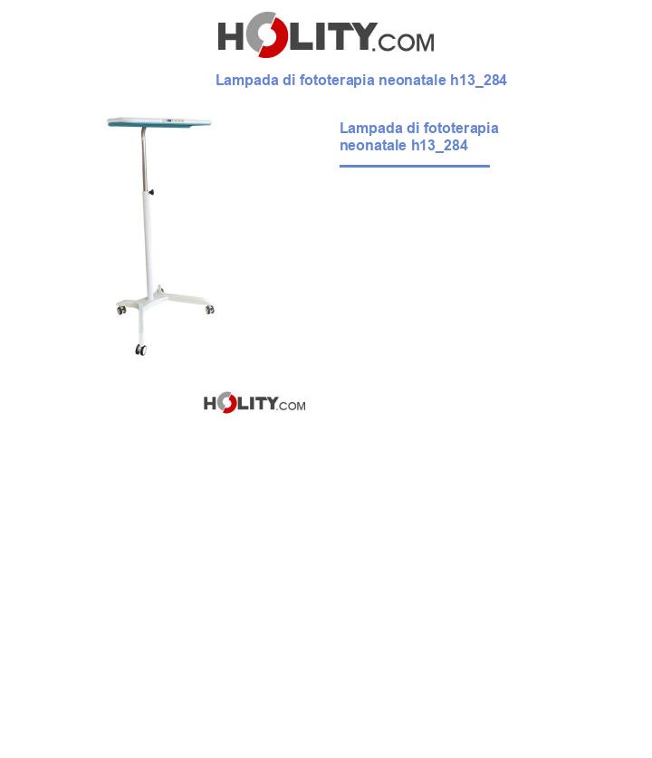 Lampada di fototerapia neonatale h13_284