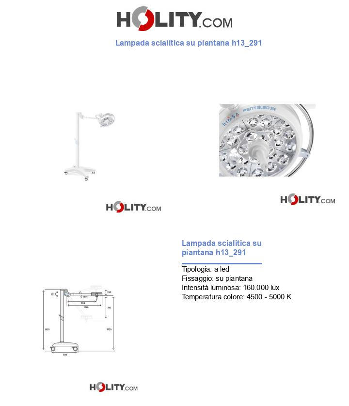 Lampada scialitica su piantana h13_291