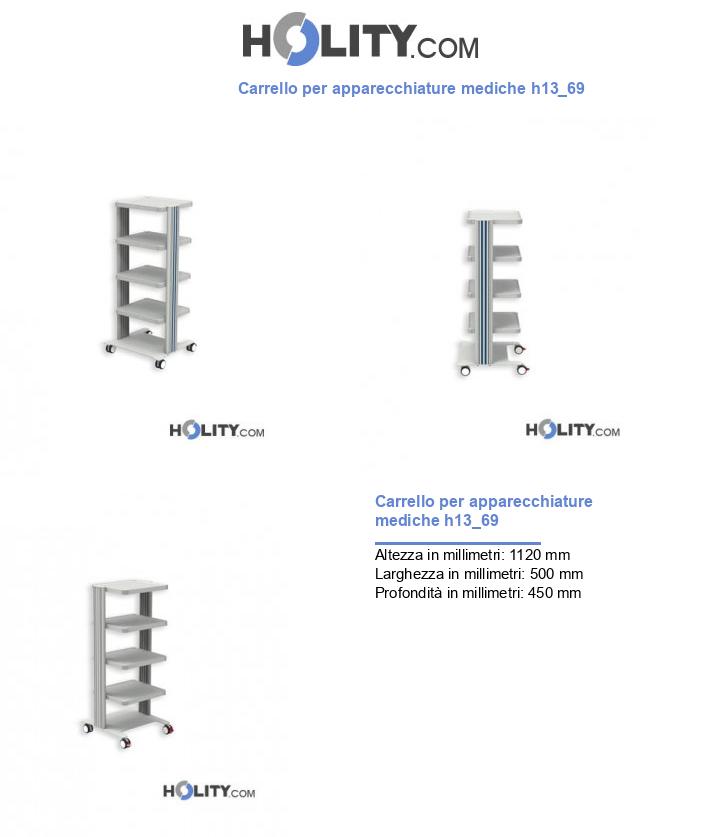 Carrello per apparecchiature mediche h13_69