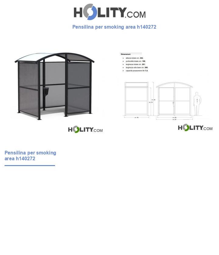 Pensilina per smoking area h140272