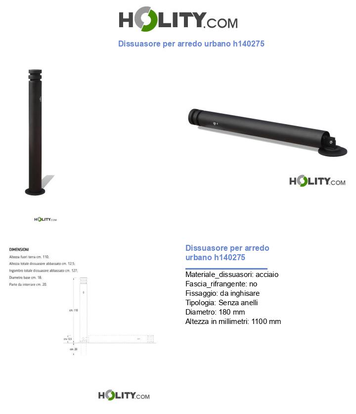 Dissuasore per arredo urbano h140275