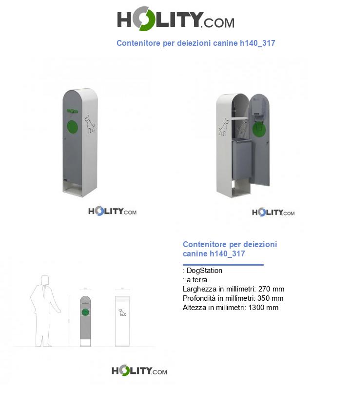Contenitore per deiezioni canine h140_317
