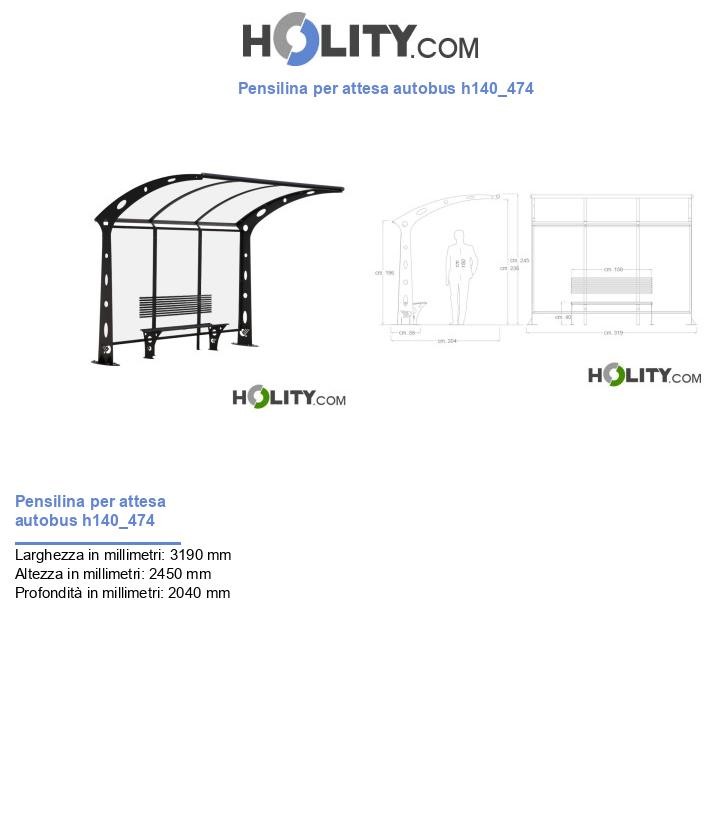 Pensilina per attesa autobus h140_474