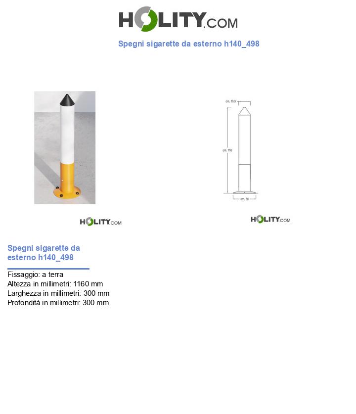 Spegni sigarette da esterno h140_498